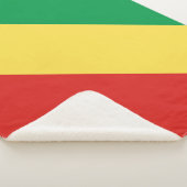 Vlag van de Republiek Congo Sherpa Deken (3/4)