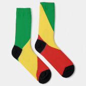 Vlag van de Republiek Congo Sokken (Rechts)