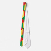 Vlag van de Republiek Congo Stropdas (Achterkant)