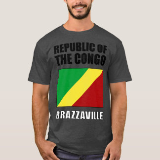 Vlag van de Republiek Congo T-shirt