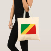 Vlag van de Republiek Congo Tote Bag (Voorkant (product))