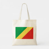 Vlag van de Republiek Congo Tote Bag (Achterkant)