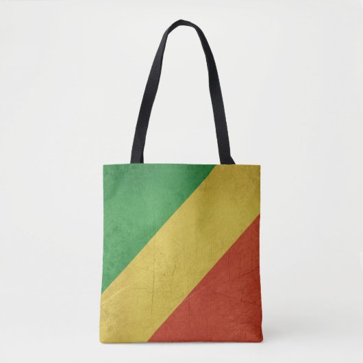 Vlag van de Republiek Congo Tote Bag (Voorkant)