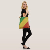 Vlag van de Republiek Congo Tote Bag (Op model)
