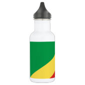 Vlag van de Republiek Congo Waterfles (Links)