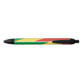 Vlag van de Republiek Congo Zwarte Inkt Pen (Achterkant)