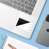 Vlag van de Republiek Cospaia (1440-1826) Sticker (Laptop met iPhone)