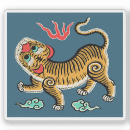 Vlag van de Republiek Formosa (1895) Sticker