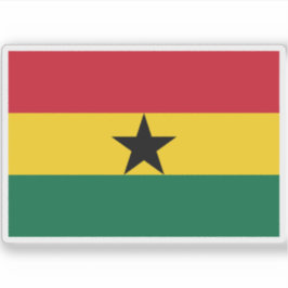 Vlag van de Republiek Ghana Sticker
