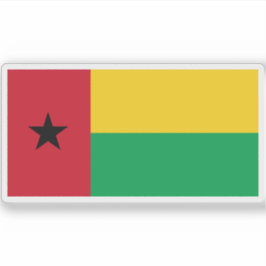 Vlag van de Republiek Guinee-Bissau Sticker