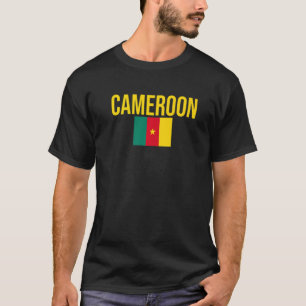 vlag van de republiek Kameroen T-shirt