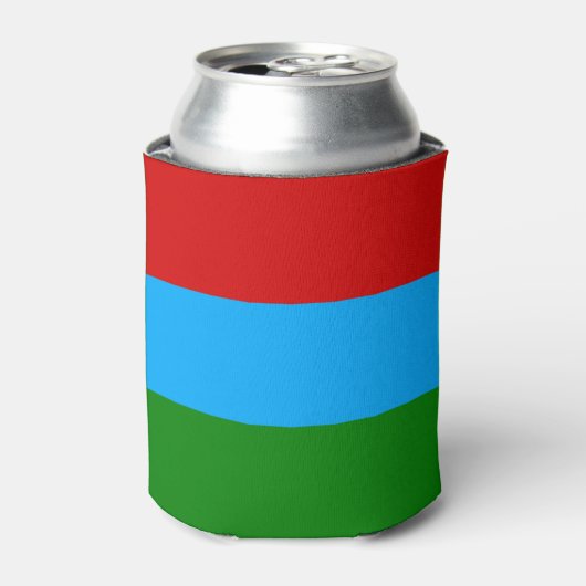Vlag van de Republiek Karelië Blikjeskoeler (Blikje Voorkant)