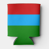 Vlag van de Republiek Karelië Blikjeskoeler (Voorkant)