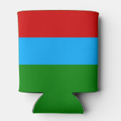 Vlag van de Republiek Karelië Blikjeskoeler (Achterkant)