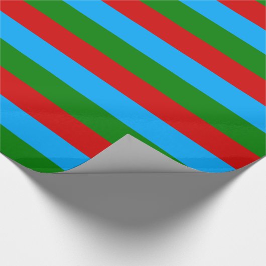 Vlag van de Republiek Karelië Cadeaupapier (Hoek)