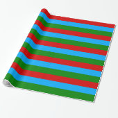 Vlag van de Republiek Karelië Cadeaupapier (Uitgerold)