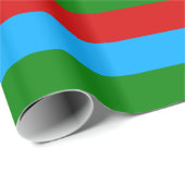 Vlag van de Republiek Karelië Cadeaupapier (Rol Hoek)