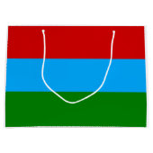 Vlag van de Republiek Karelië Groot Cadeauzakje (Voorkant)