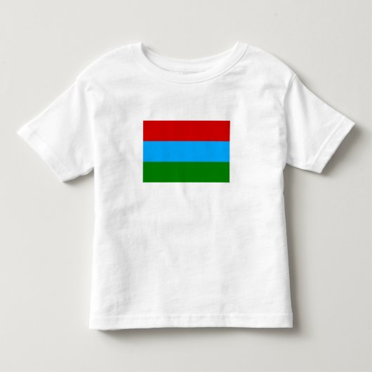 Vlag van de Republiek Karelië Kinder Shirts (Voorkant)