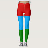 Vlag van de Republiek Karelië Leggings (Voorkant)