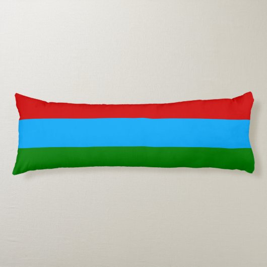 Vlag van de Republiek Karelië Lichaamskussen (Voorkant)