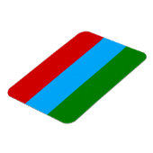 Vlag van de Republiek Karelië Magneet (Linkerzijde)