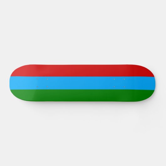 Vlag van de Republiek Karelië Persoonlijk Skateboard (Horizontaal)