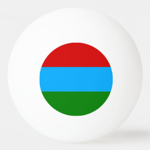 Vlag van de Republiek Karelië Pingpongbal