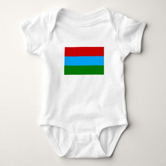 Vlag van de Republiek Karelië Romper (Voorkant)
