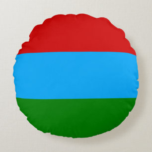 Vlag van de Republiek Karelië Rond Kussen