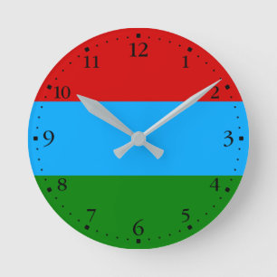 Vlag van de Republiek Karelië Ronde Klok
