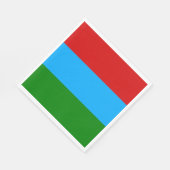 Vlag van de Republiek Karelië Servet (Hoek)