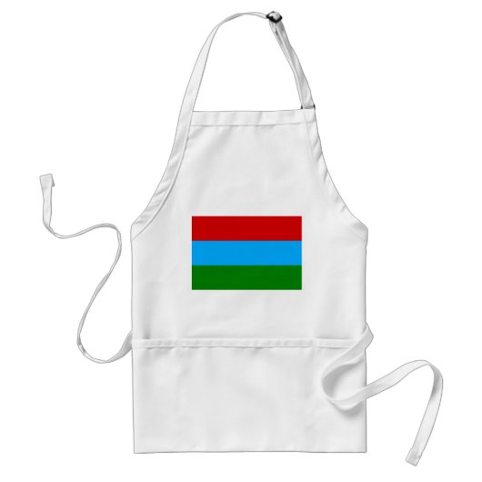 Vlag van de Republiek Karelië Standaard Schort (Voorkant)