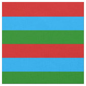 Vlag van de Republiek Karelië Stof (Close Up)