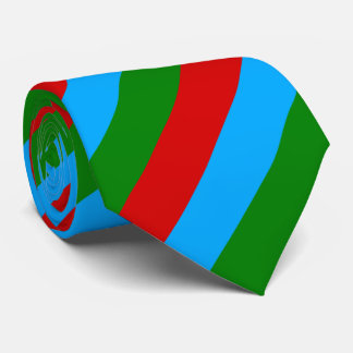 Vlag van de Republiek Karelië Stropdas