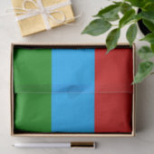 Vlag van de Republiek Karelië Tissuepapier (Geschenk)