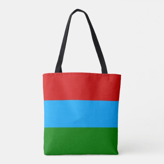 Vlag van de Republiek Karelië Tote Bag (Achterkant)