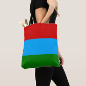 Vlag van de Republiek Karelië Tote Bag (Dichtbij)