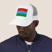 Vlag van de Republiek Karelië Trucker Pet (In situ)