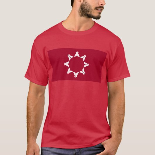 vlag van de Republiek Lakotah T-shirt (Voorkant)