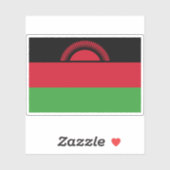 Vlag van de Republiek Malawi Sticker (Vel)