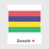 Vlag van de Republiek Mauritius Sticker (Vel)