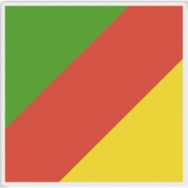 Vlag van de Republiek Piratini Sticker