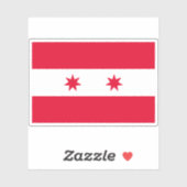 Vlag van de Republiek Sonora Sticker (Vel)