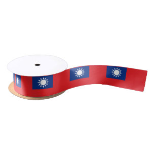 Vlag van de Republiek Taiwan Satijnen Lint