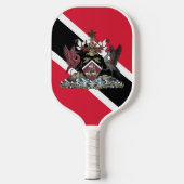 Vlag van de Republiek Trinidad en Tobago Pickleball Paddle (Voorkant)