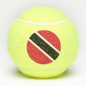 Vlag van de Republiek Trinidad en Tobago Tennisballen (Achterkant)