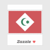 Vlag van de Republiek van de Rif, Afrika Sticker (Vel)
