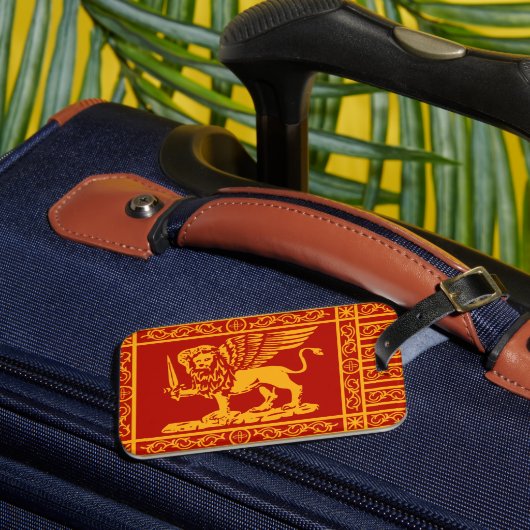 Vlag van de Republiek Venetië Bagagelabel (Voorkant Insitu 3)