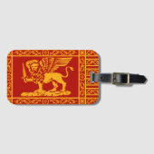 Vlag van de Republiek Venetië Bagagelabel (Voorkant (horizontaal))